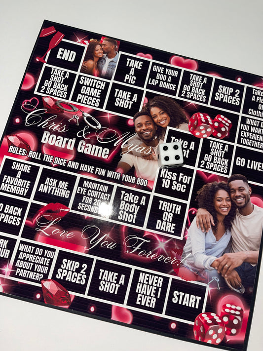 Couples Mini Board Game