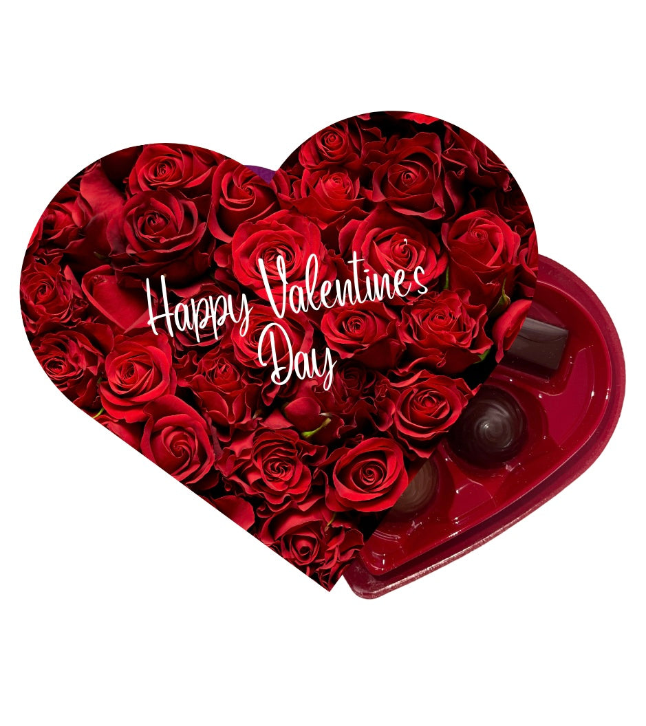 Mini Heart Chocolate Box